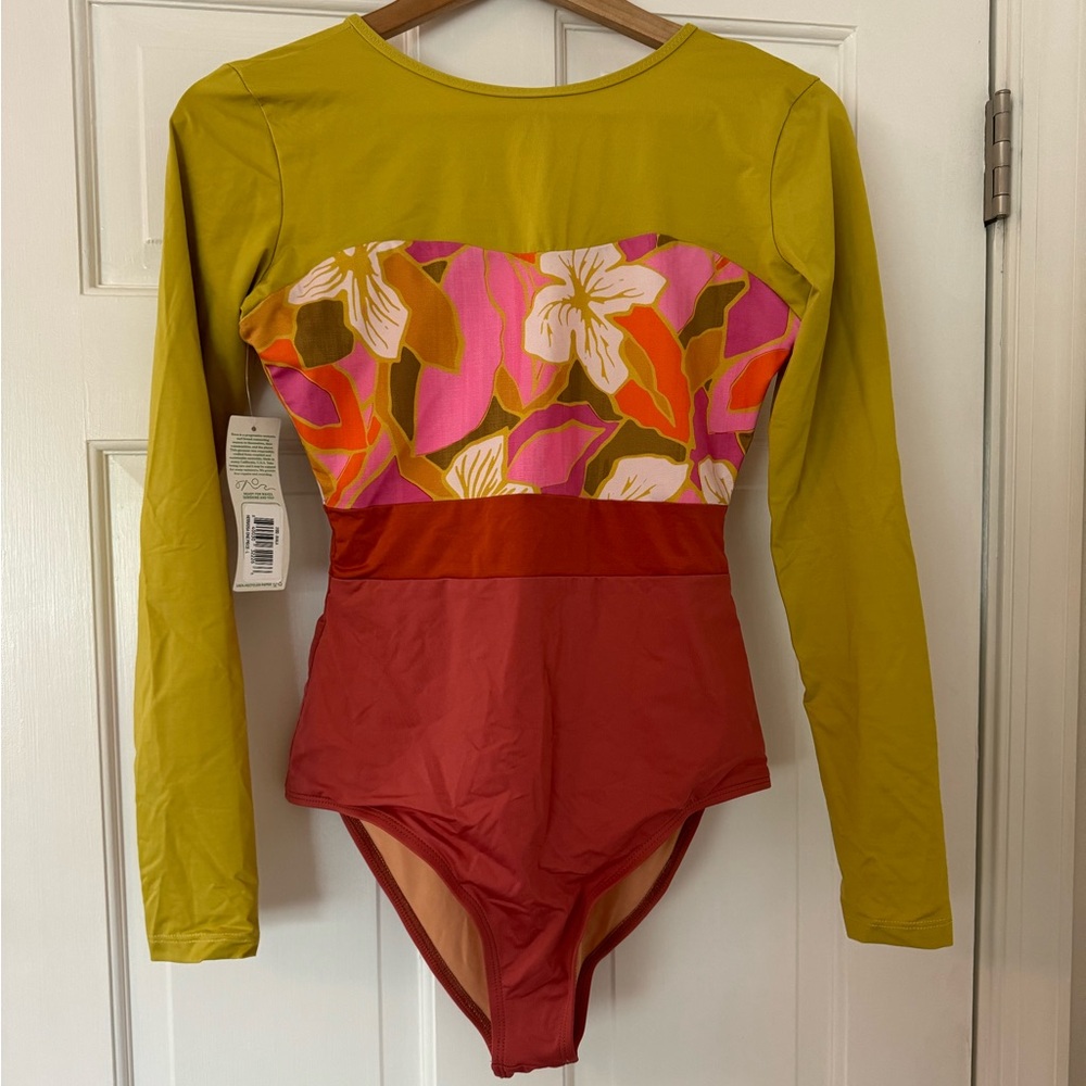Seea Multicolor Floral One Piece Swimsuit